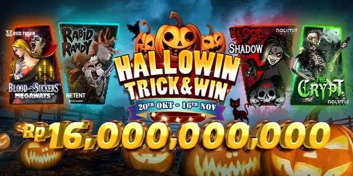 EVENT NLC AND RED TIGER HALLOWIN TRICK AND WIN (20 OCT - 16 NOV 2025)